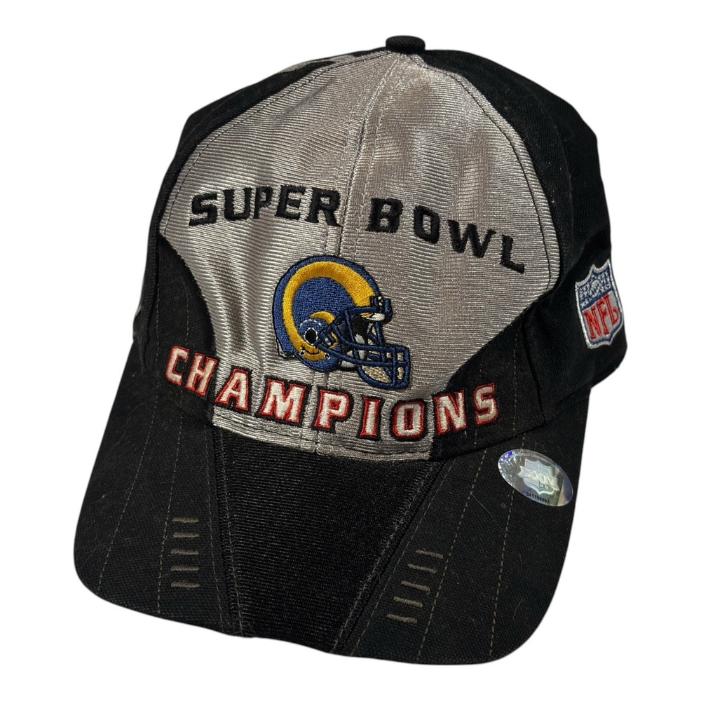 St. Louis Los Angeles Rams Puma 2000 Super Bowl Champions Strapback‎ Hat Cap